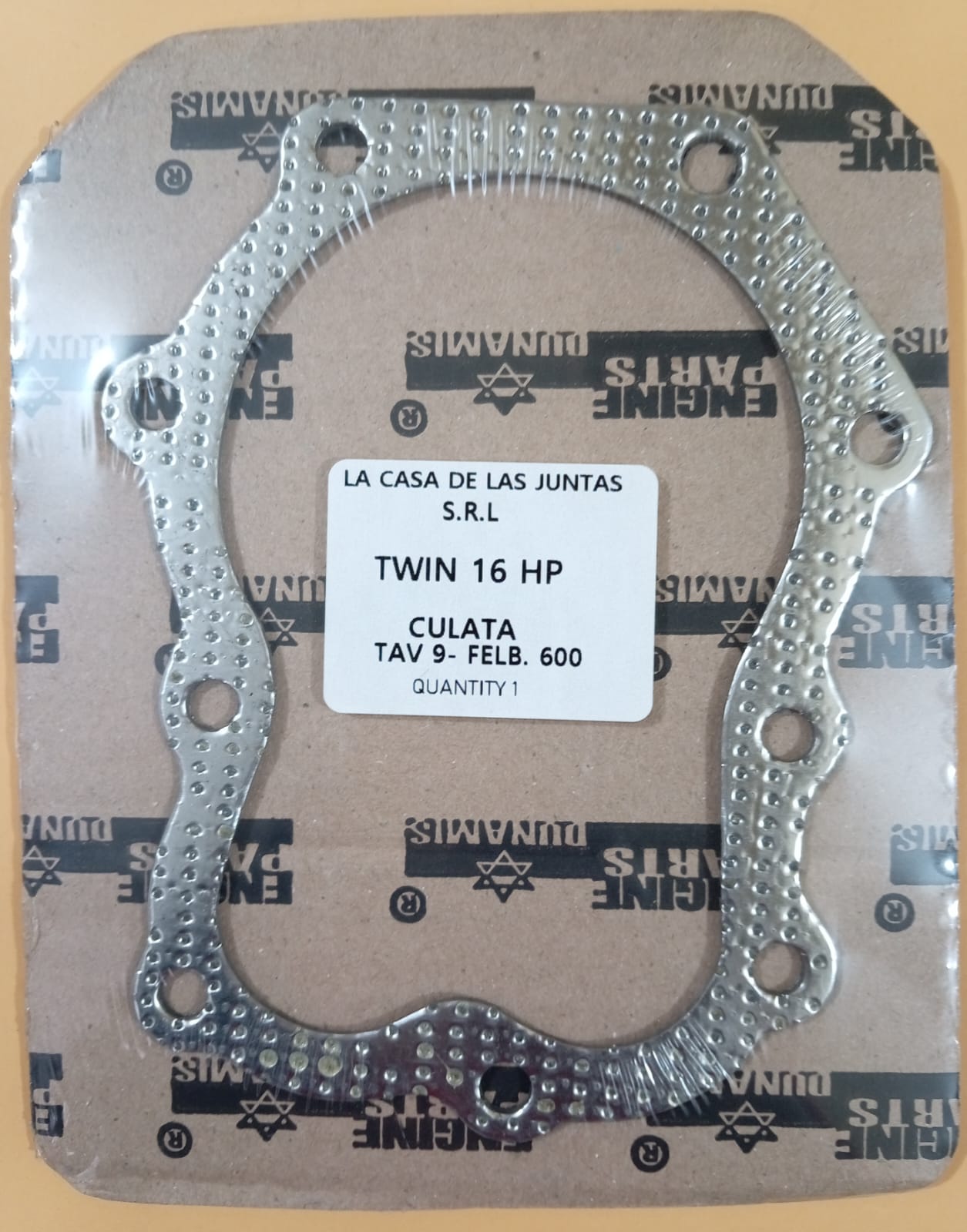 JUNTA DE CULATA TWIN 16 HP