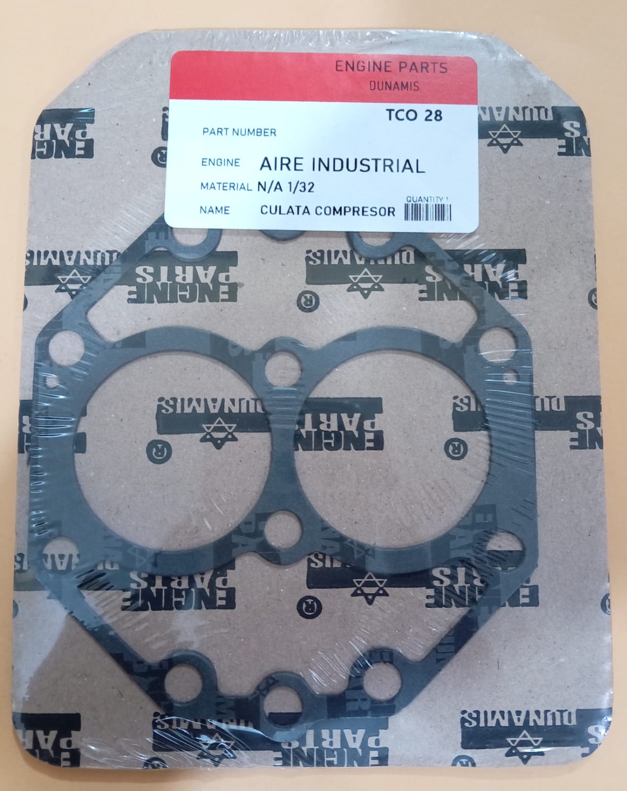 JUNTA DE CULATA COMPRESOR AIRE INDUSTRIAL PINTAR