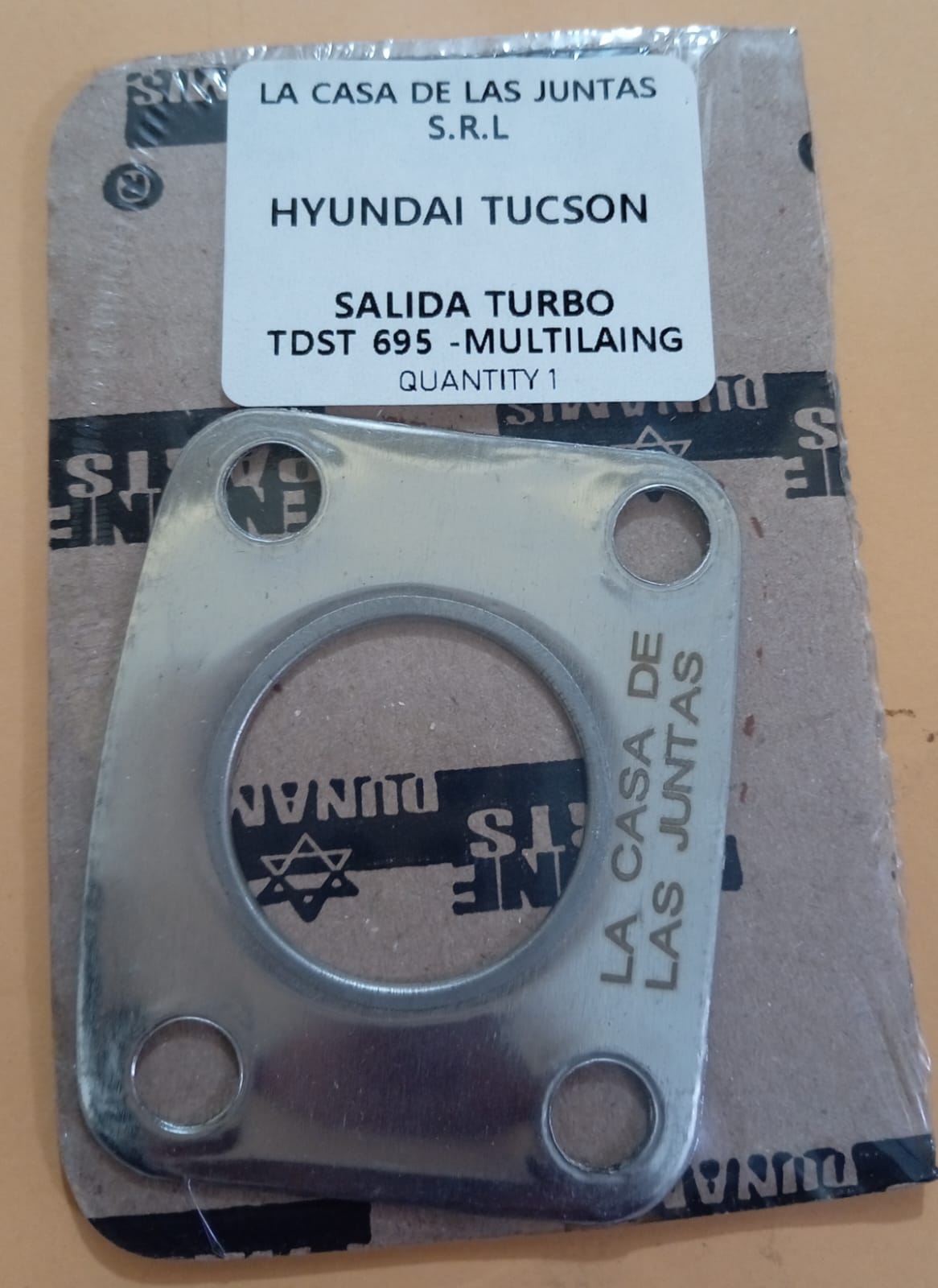 JUNTA DE TURBO HYUNDAY TUCSON