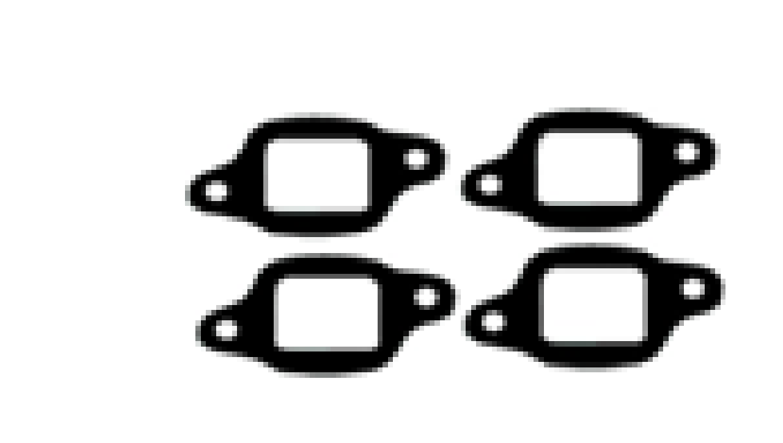 JUNTA DE ESCAPE. TOYOTA B/13B 3400CC (X4 und)