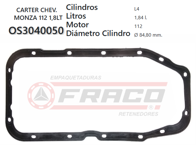 JUNTA DE CRANK DAEWOO ESPERO C20 LE/NE 2.0 95/UP.