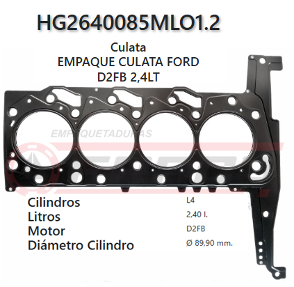 JUNTA DE CULATA FORD TRANSIT DI H9/D2FB 00/06