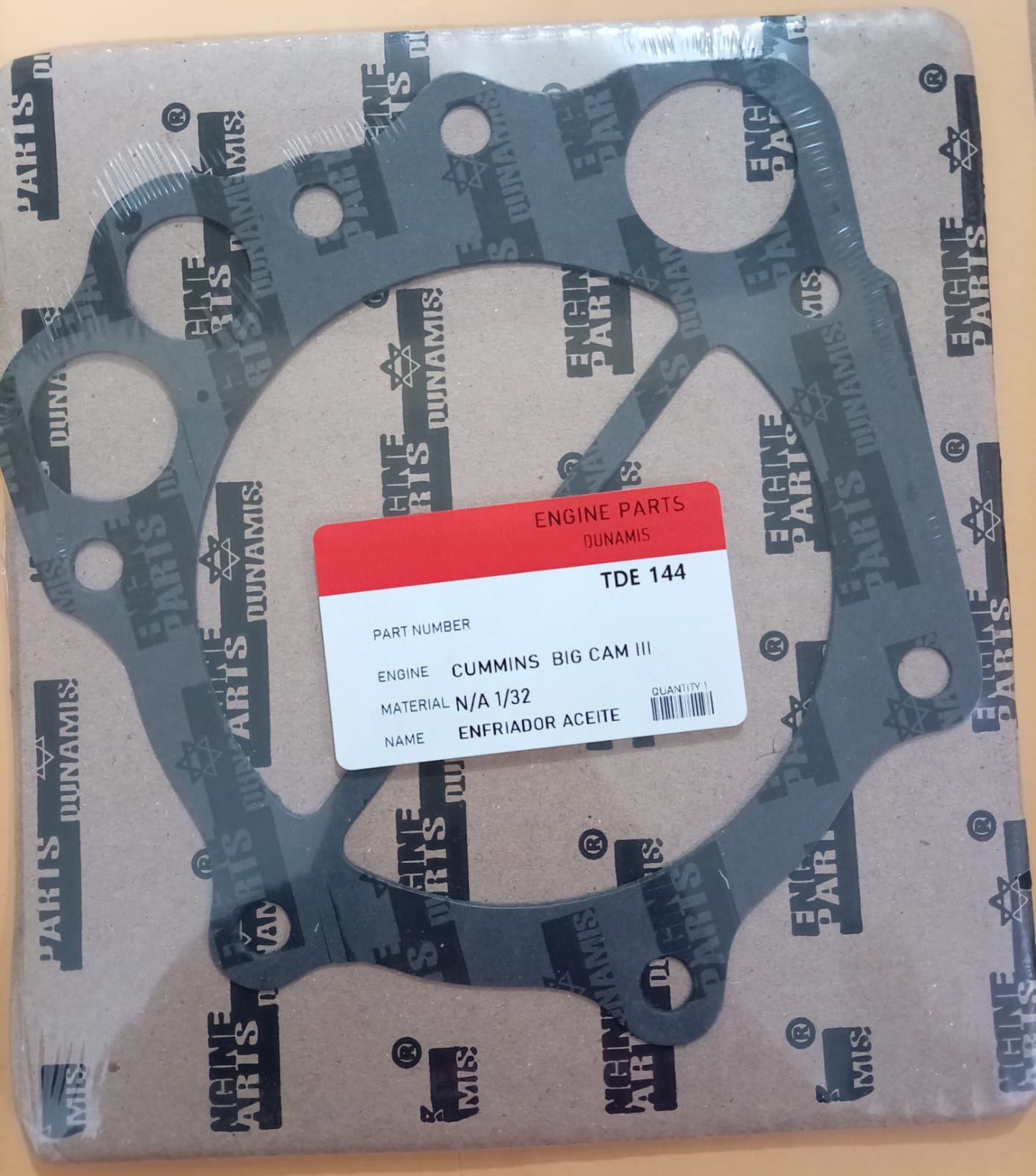 JUNTA DE BOMBA DE ACEITE CUMMINS BIG CAM III