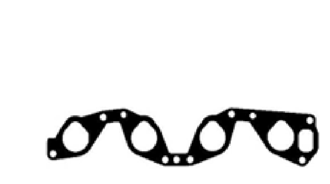 JUNTA DE ADMISION TOYOTA HI LUX, 2RZ-FE, 2.4L, 86/07