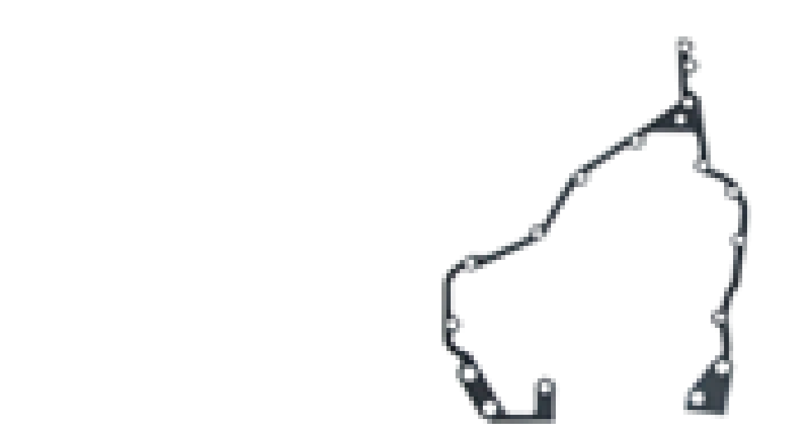 JUNTA DE TAPA DE REPARTICION CUMMINS 6 CT