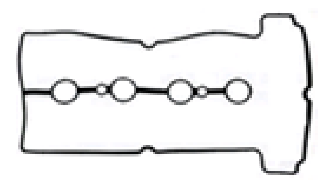 JUNTA DE T/VALVULA CHEVROLET SPARK GT 16V, BD12D1, 1.2L, 98/03