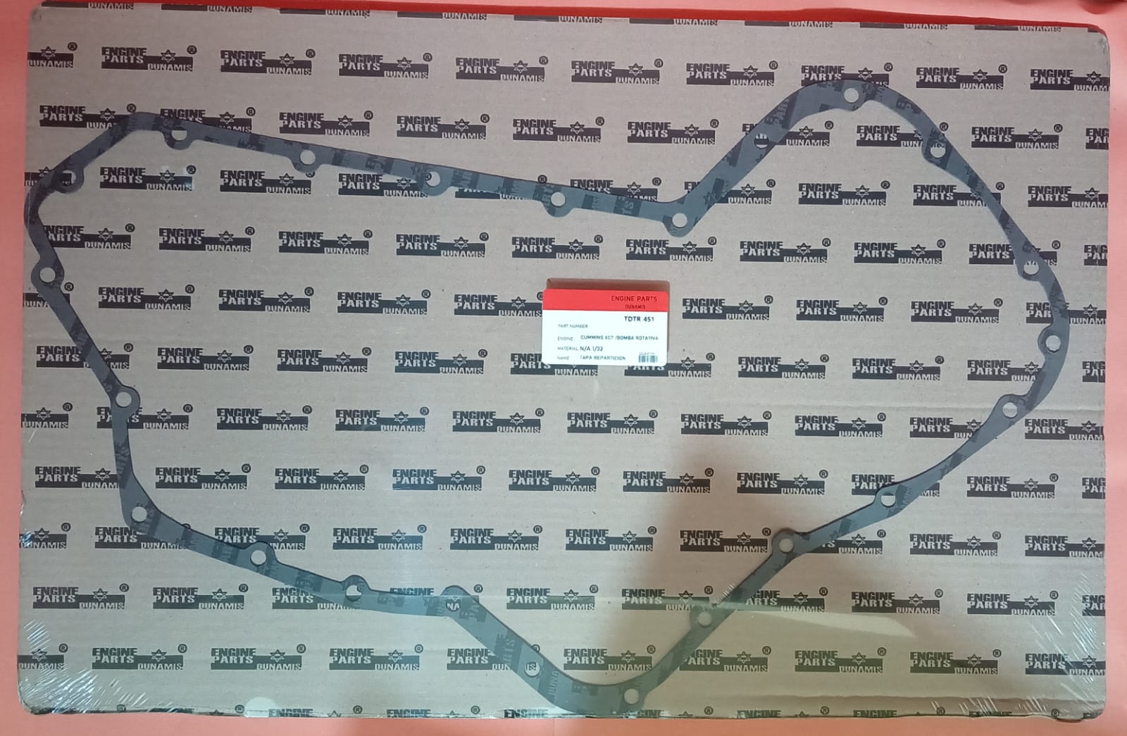 JUNTA DE TAPA DE REPARTICION CUMMINS 6 CT Bomba Rotativa