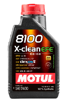 MOTUL 5W30 X-CLEAN 8100 EFE SYNTHETIC