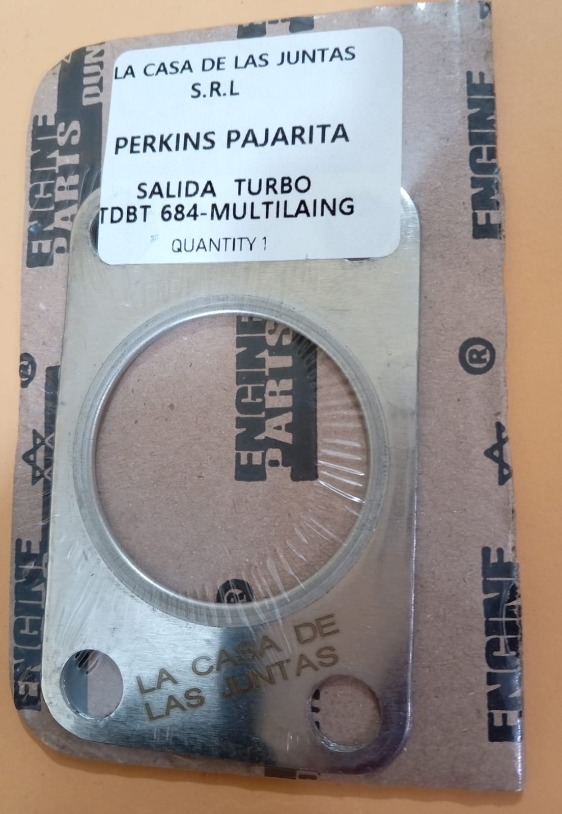 JUNTA DE ESCAPE. PERKINS PAJARITA