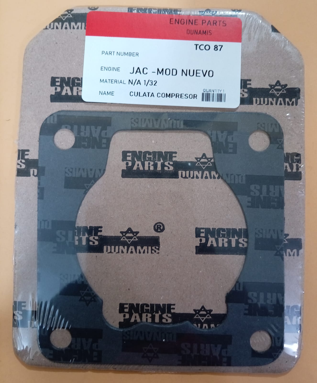 JUNTA DE CULATA COMPRESOR JAC