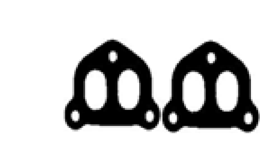 JUNTA DE ESCAPE. HONDA CIVIC 83 UP.EW/EW1 12 VAL (2 und)