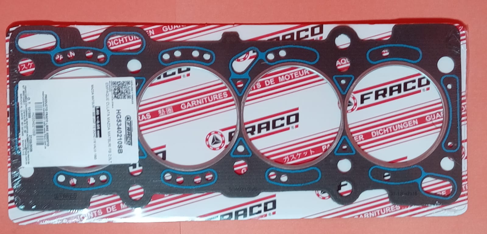 JUNTA DE CULATA MAZDA MATSURI / 626 / 626 NUEVO MILENIO FS DOHC 2.0L (16 VAL) 92/97.