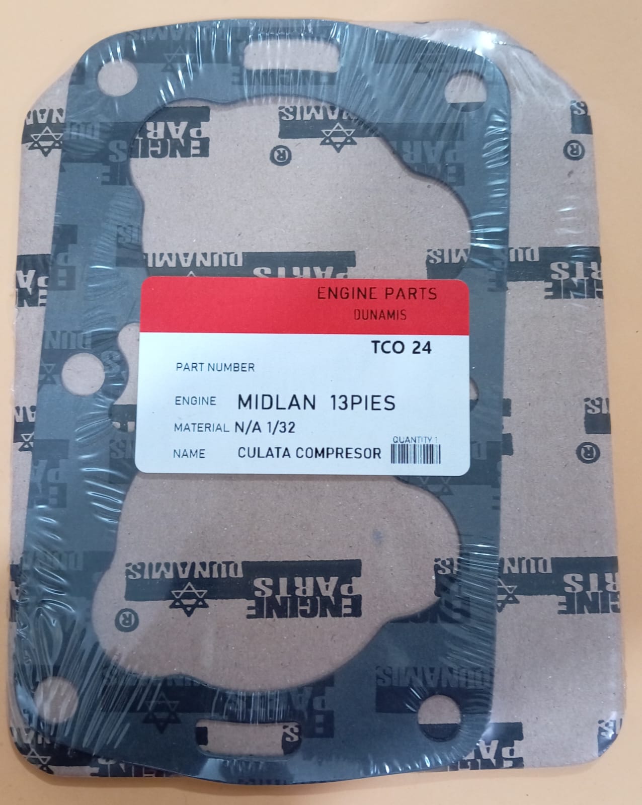 JUNTA DE CULATA COMPRESOR MIDLAN 13 pies